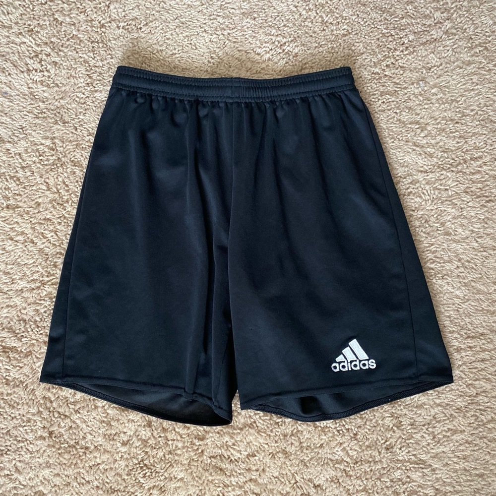 Black adidas shorts